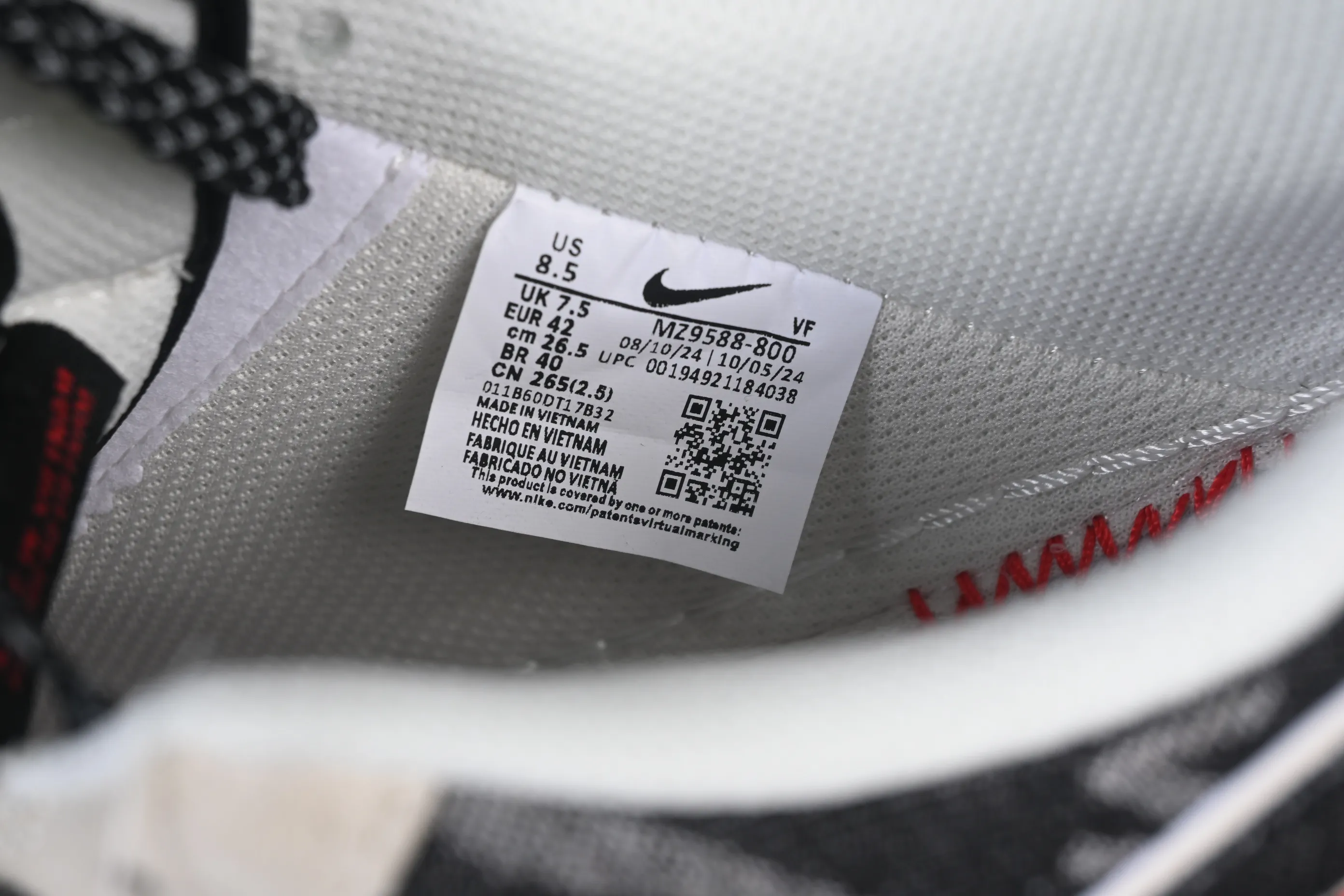 All categories Nk Air Force 1 Air Force series Nk Air Force 1 Low Air Force low-top Nike Air Force 1'07 Low Levi's joint beige black woven label Air Force 1 low-top casual sneakers MZ9588-800